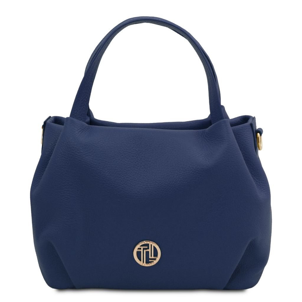 Tuscany Leather Nora Handväska #Färg_Mörkblå