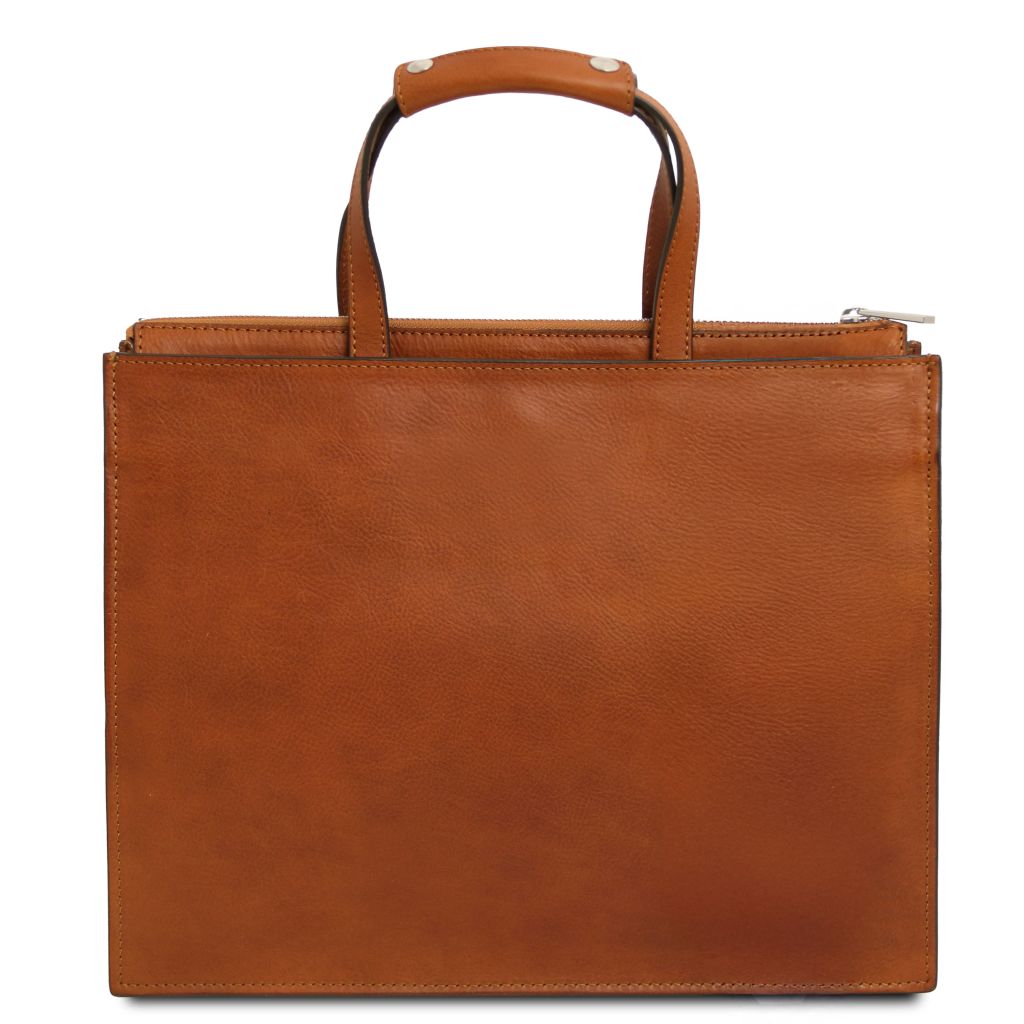 Tuscany Leather Palermo Datorväska #Färg_Cognac