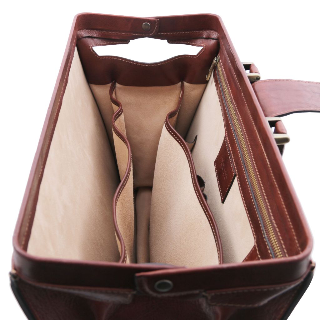 Tuscany Leather Canova Datorväska #Färg_Brun