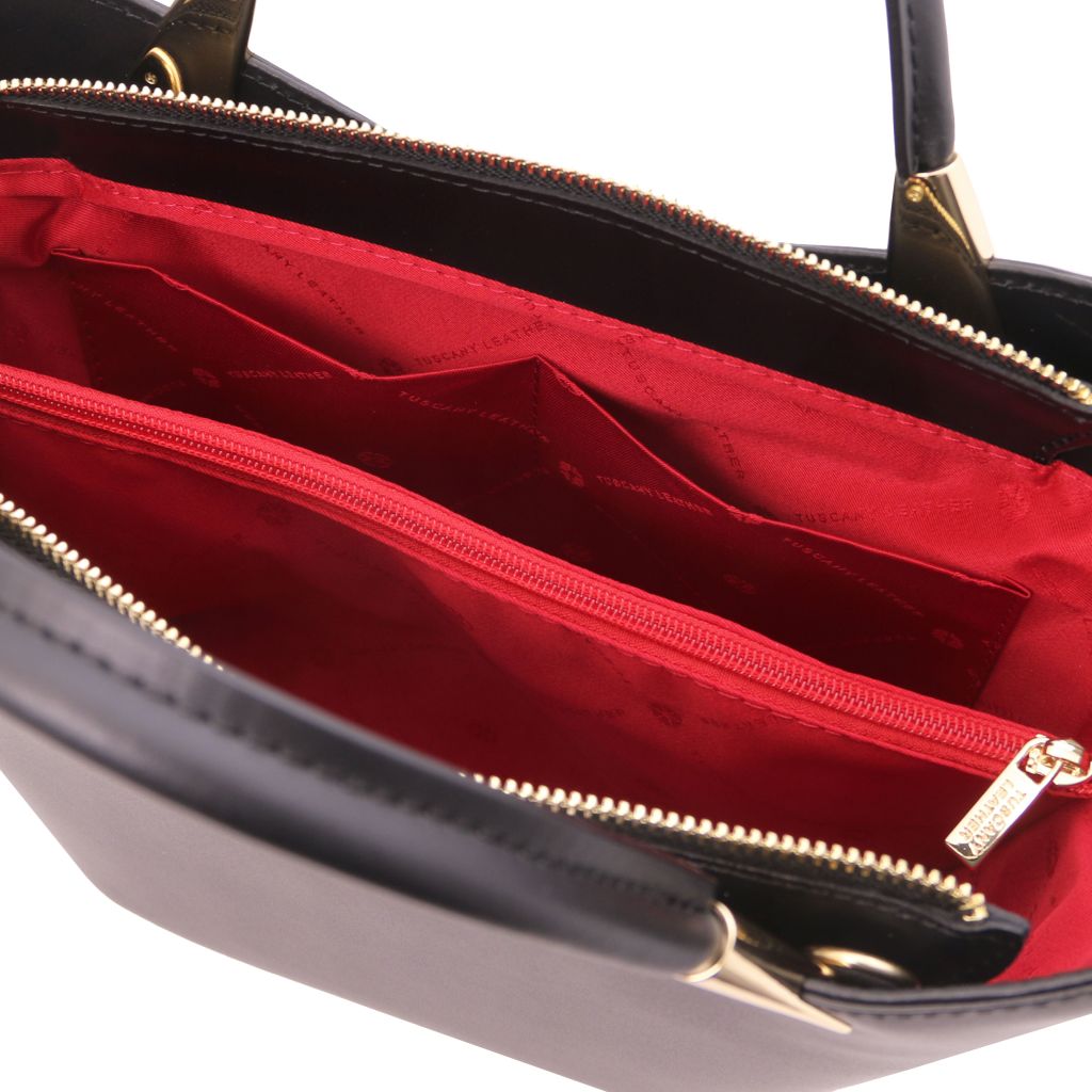 Tuscany Leather TL Bag Handväska #Färg_Svart