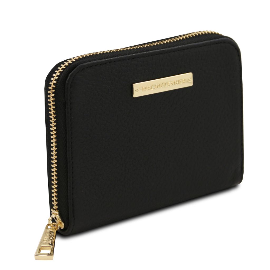 Tuscany Leather Kore Plånbok #Färg_Svart