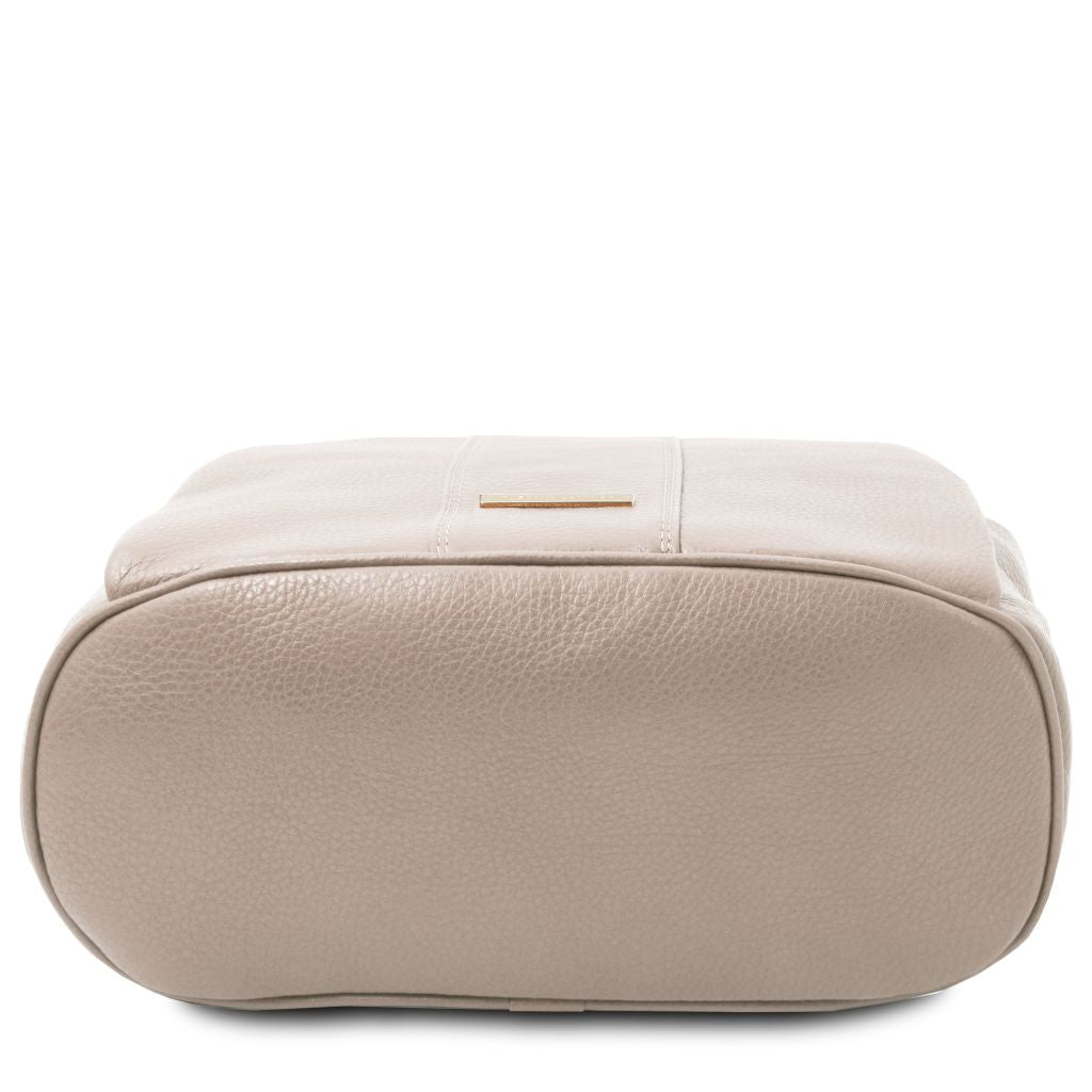 Tuscany Leather TL Bag Ryggsäck #Färg_Ljus Taupe