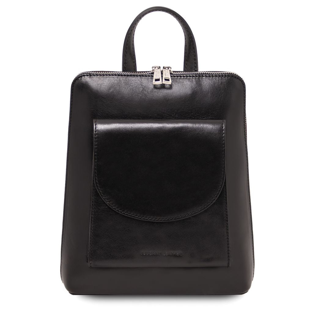 Tuscany Leather Paris Ryggsäck #Färg_Svart