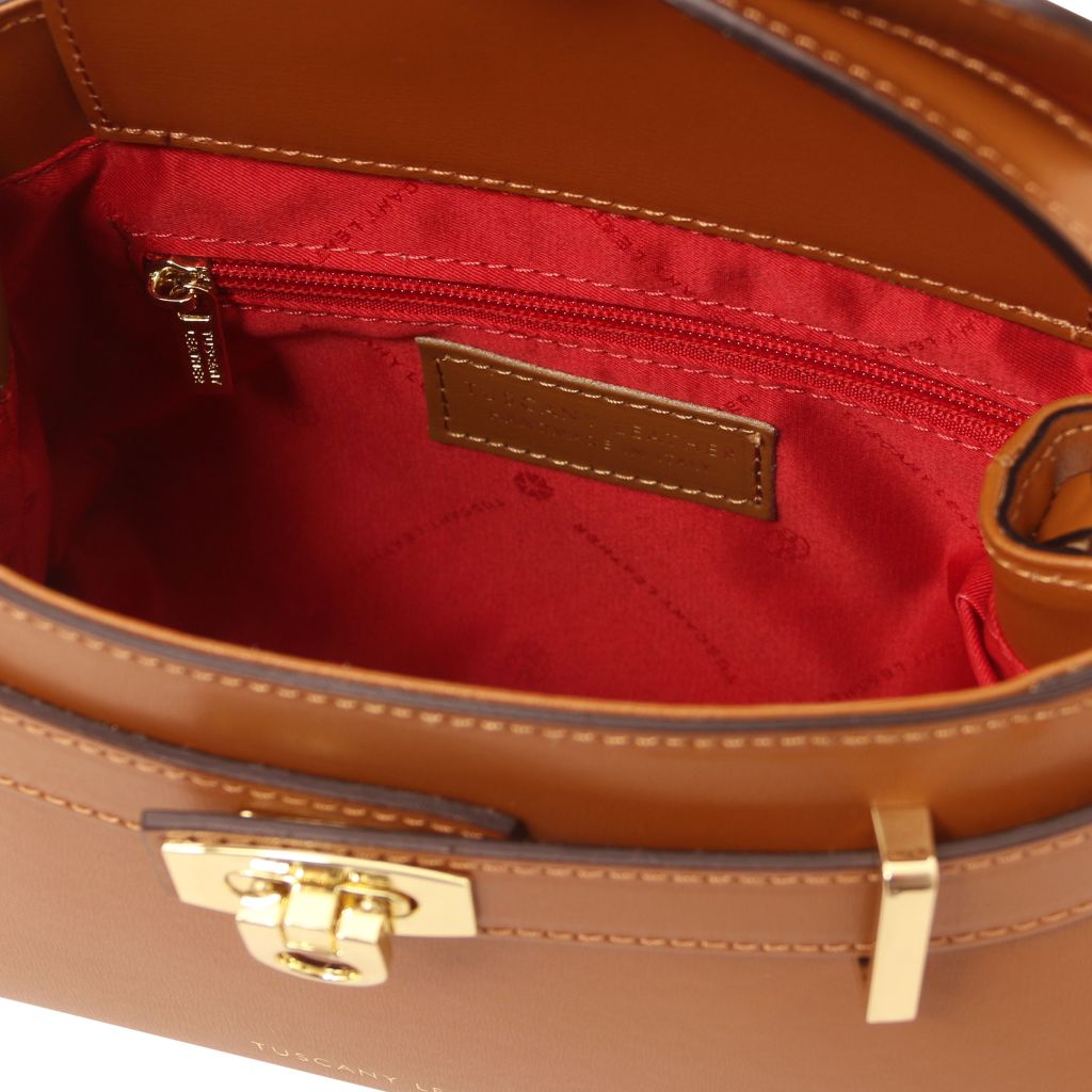 Tuscany Leather Maisy Handväska #Färg_Cognac