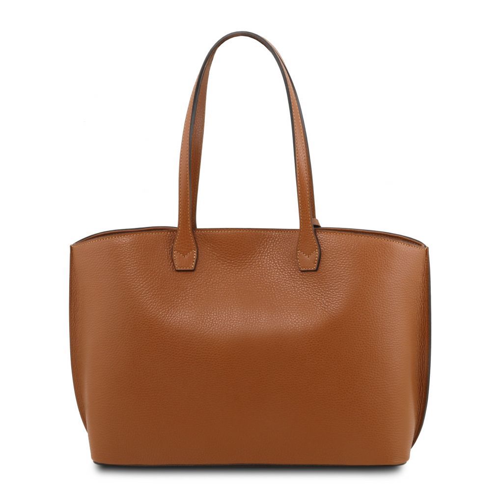 Tuscany Leather TL Bag Handväska #Färg_Cognac