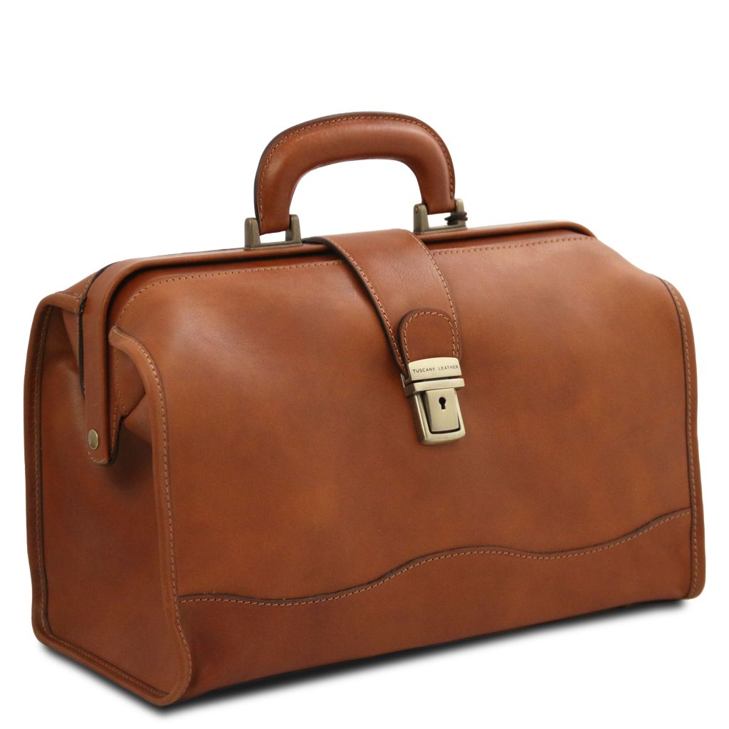 Tuscany Leather Raffaello Doktorsväska #Färg_Cognac