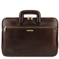 Tuscany Leather Caserta Datorväska #Färg_Mörkbrun