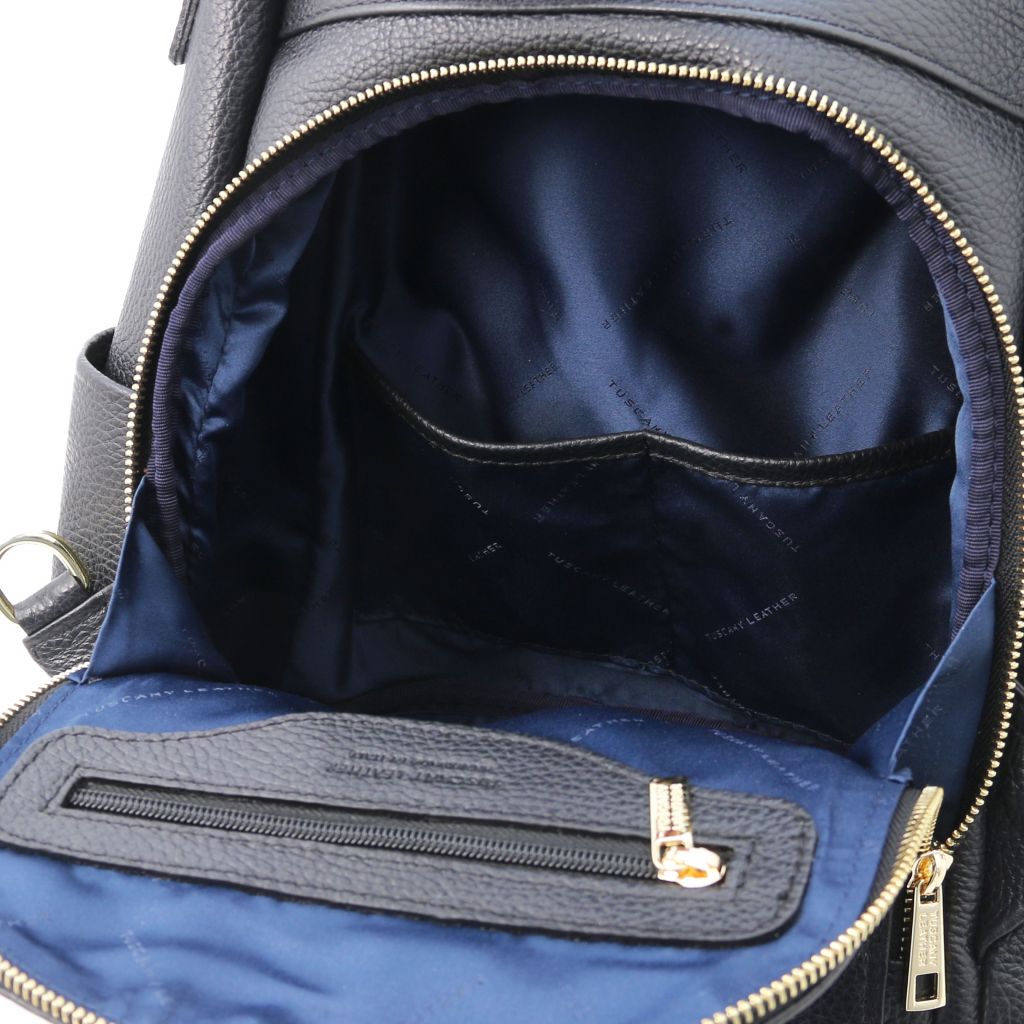 Tuscany Leather TL Bag Ryggsäck #Färg_Svart