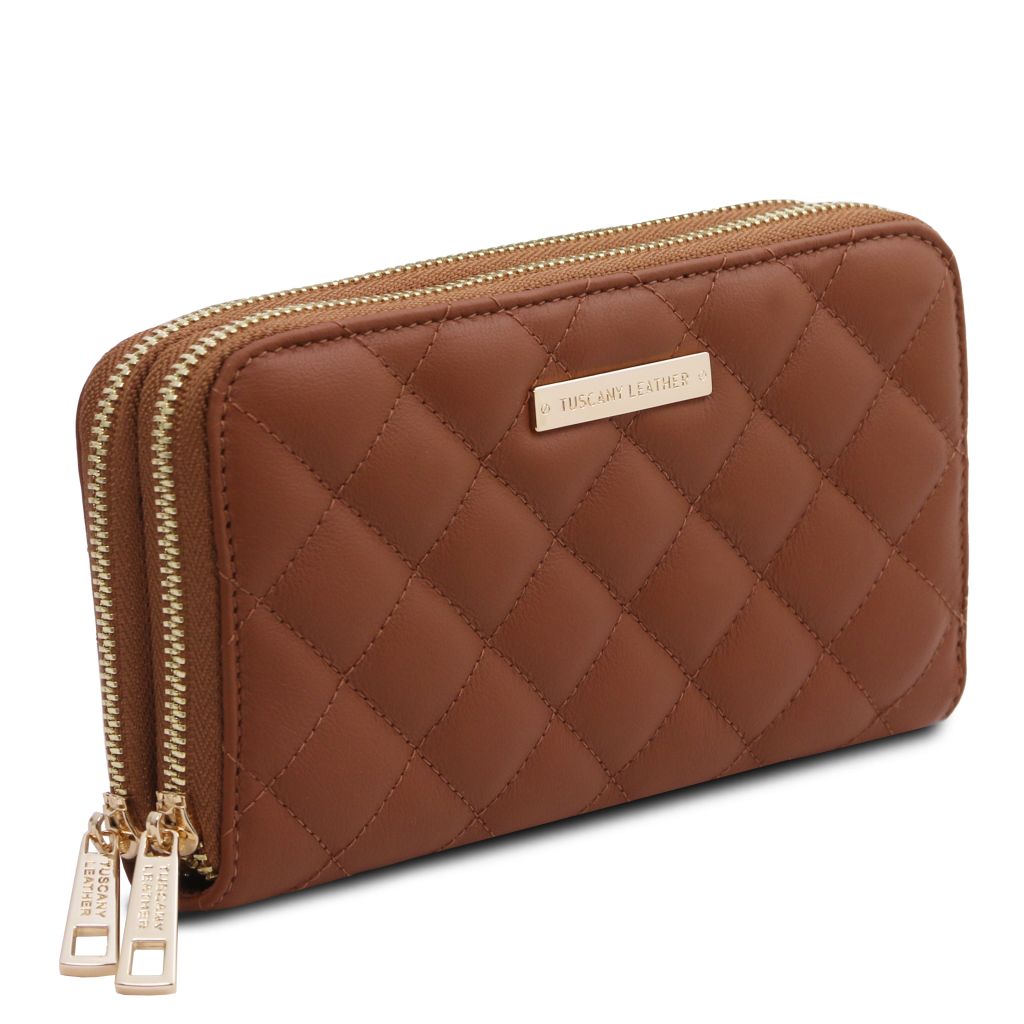 Tuscany Leather Ada Plånbok #Färg_Cognac