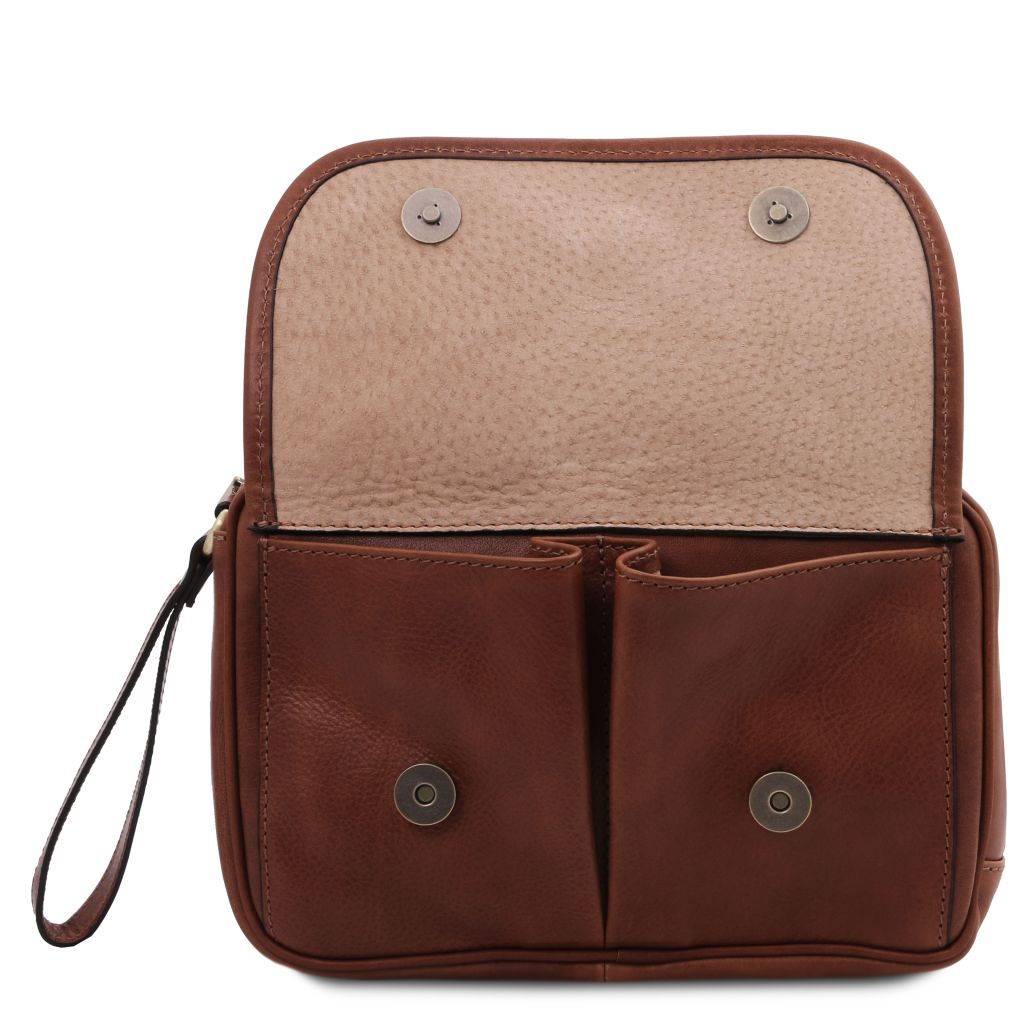 Tuscany Leather Ivan Handväska #Färg_Brun