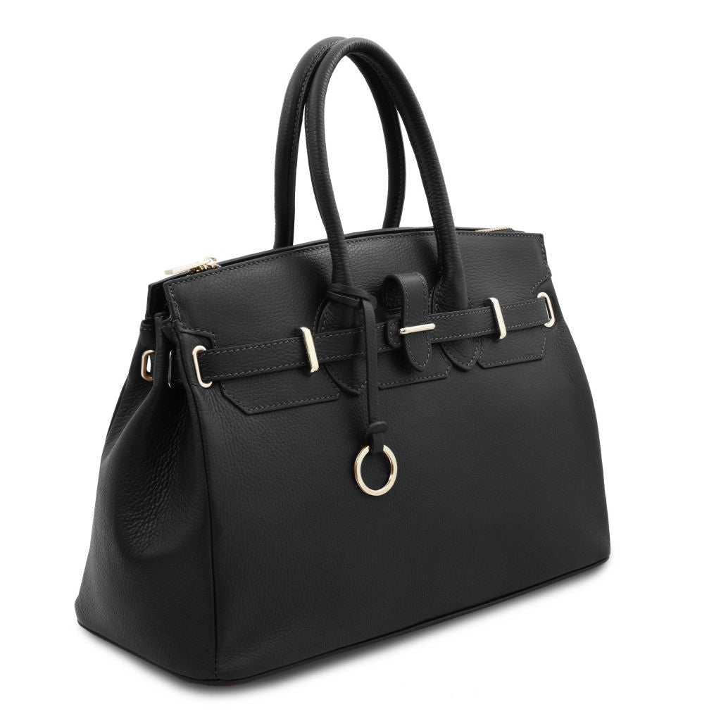 Tuscany Leather TL Bag Handväska #Färg_Svart