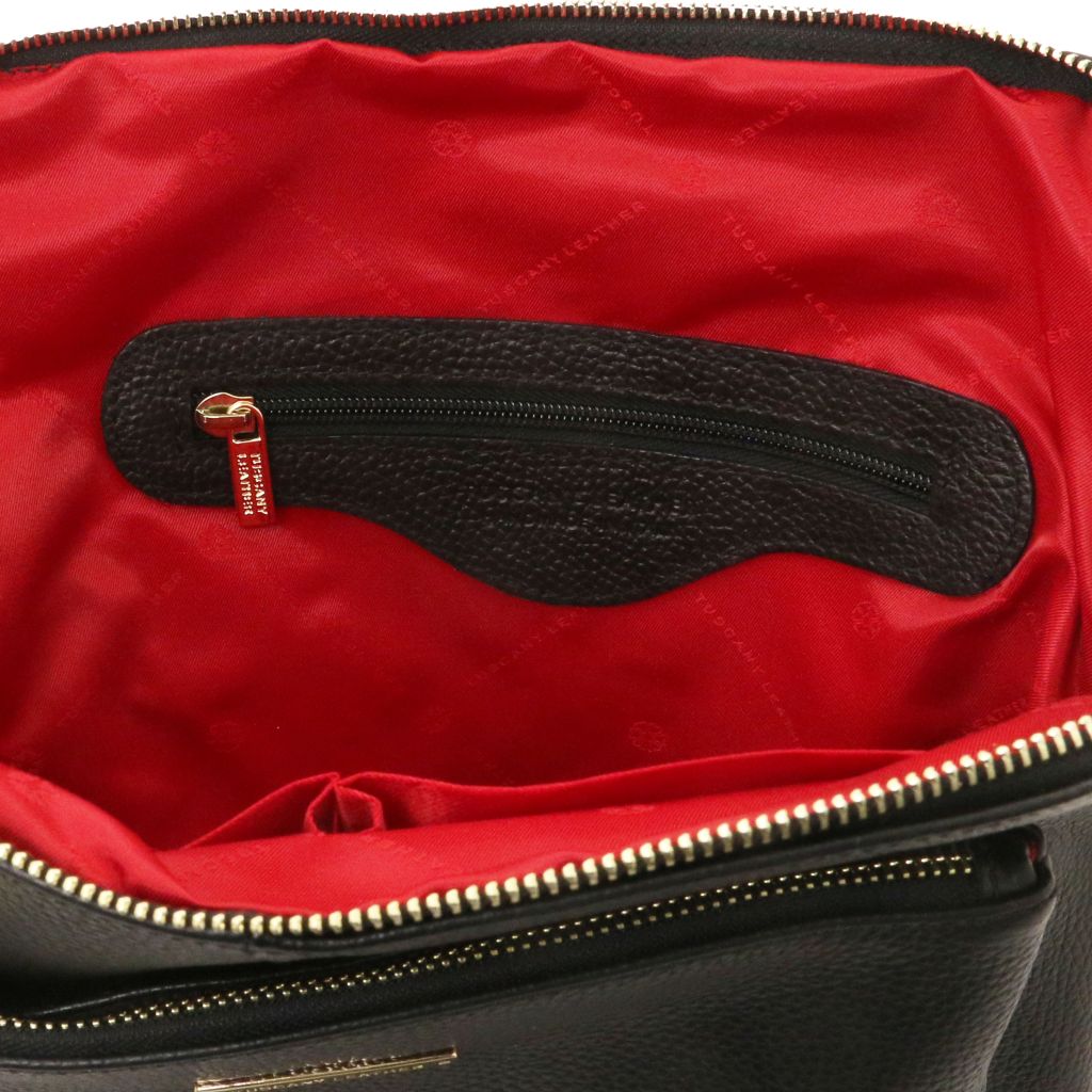 Tuscany Leather TL Bag Ryggsäck #Färg_Svart