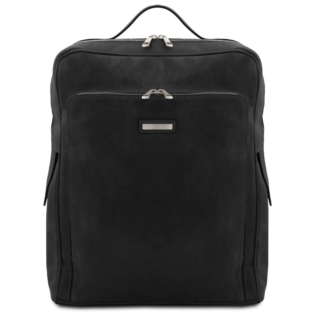 Tuscany Leather Bangkok Datorryggsäck #Färg_Svart