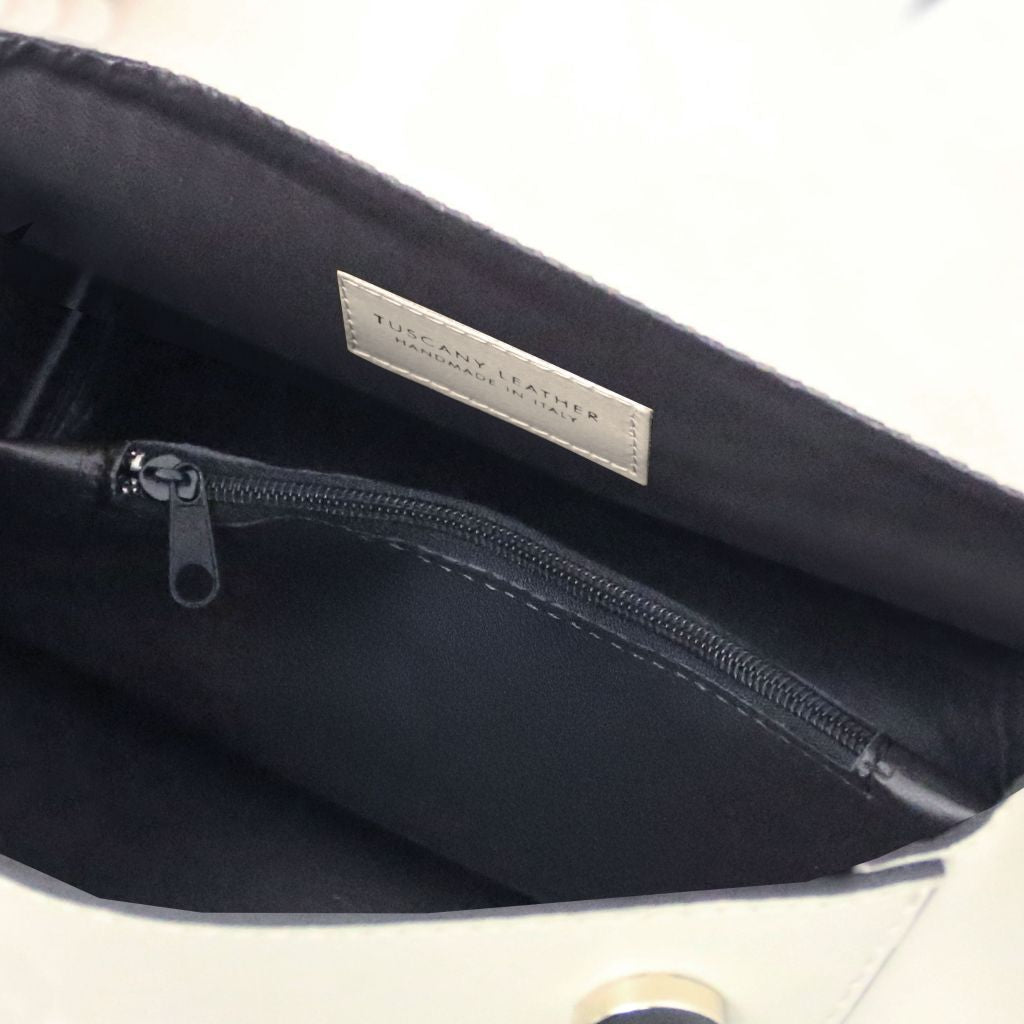 Tuscany Leather TL Bag Axelremsväska #Färg_Beige
