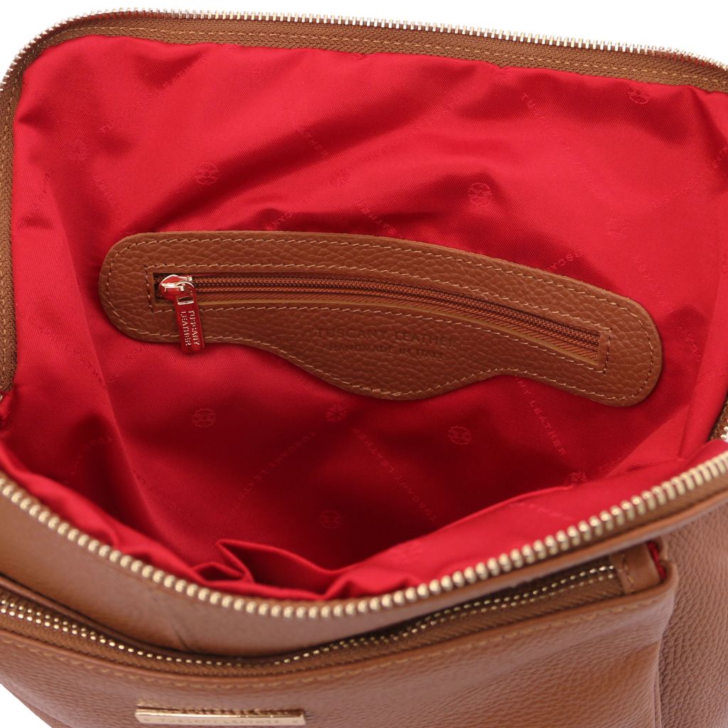 Tuscany Leather TL Bag Ryggsäck #Färg_Cognac
