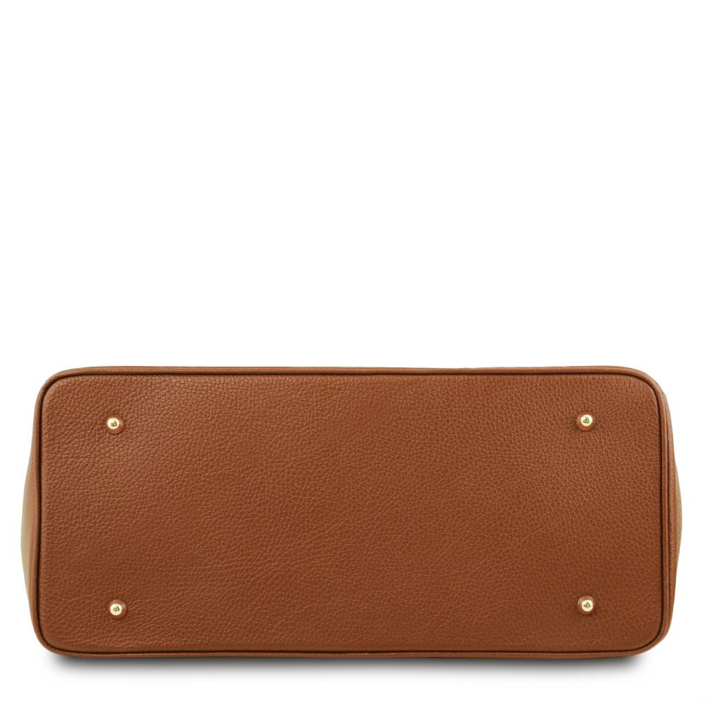 Tuscany Leather TL Bag Handväska #Färg_Cognac