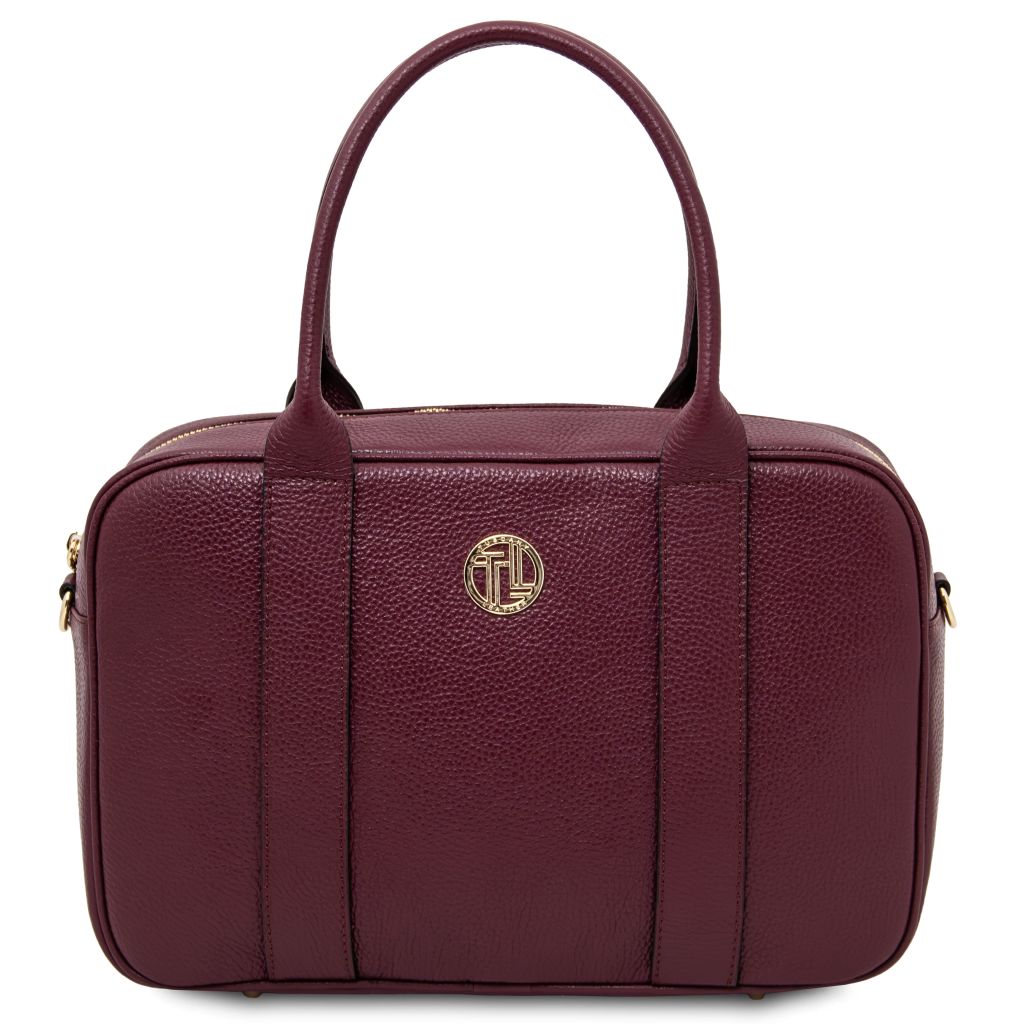 Tuscany Leather Stephany Handväska #Färg_Bordeaux