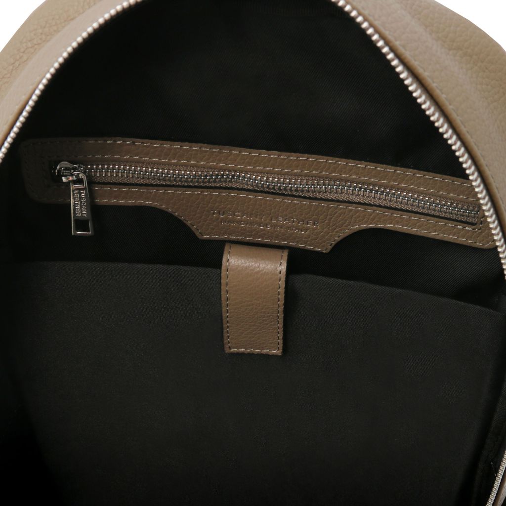 Tuscany Leather Dakota Ryggsäck #Färg_Taupe