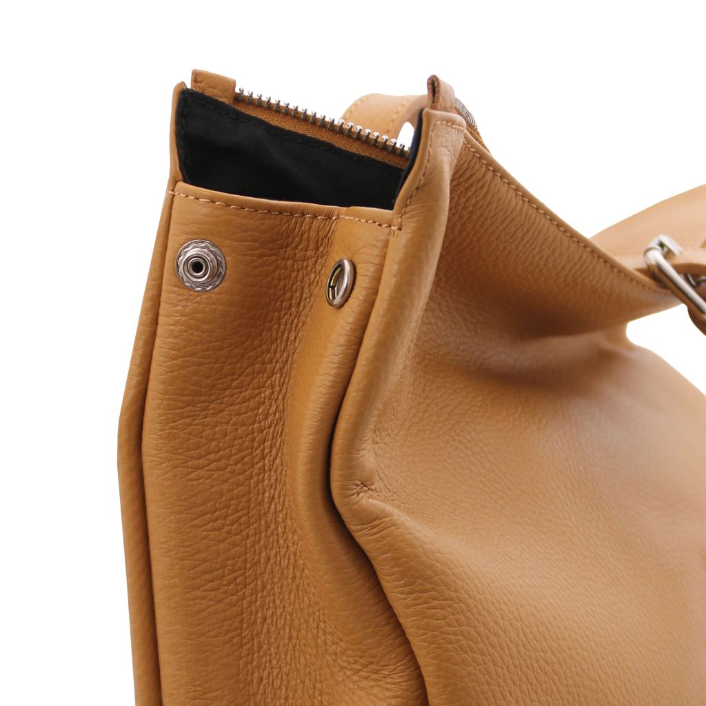 Tuscany Leather Denver Ryggsäck #Färg_Caramel Brun