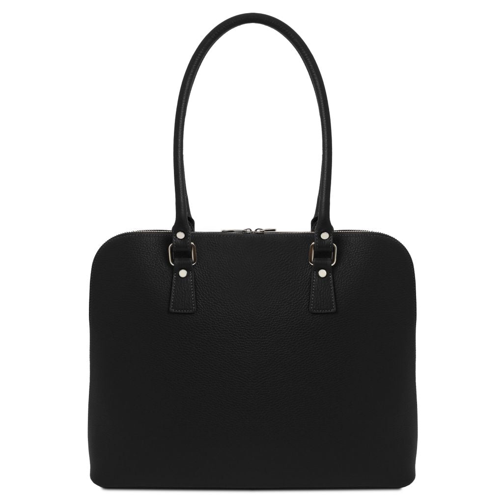 Tuscany Leather Magnolia Handväska #Färg_Svart
