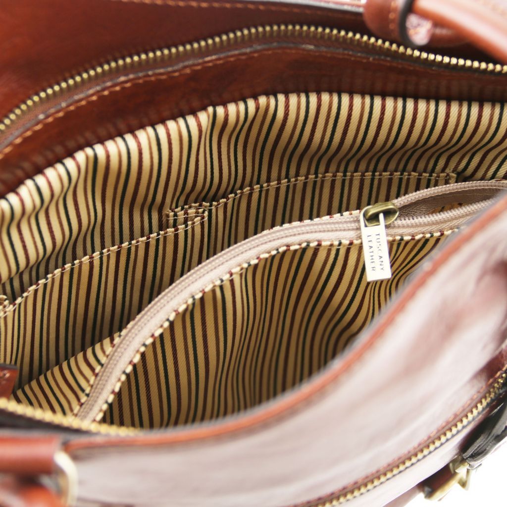 Tuscany Leather Patty Handväska #Färg_Brun