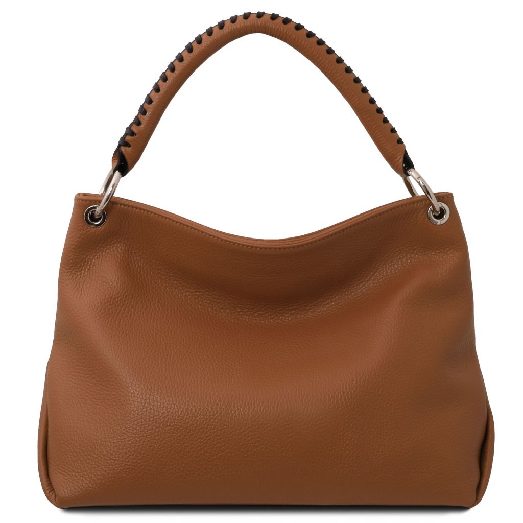 Tuscany Leather TL Bag Handväska #Färg_Cognac