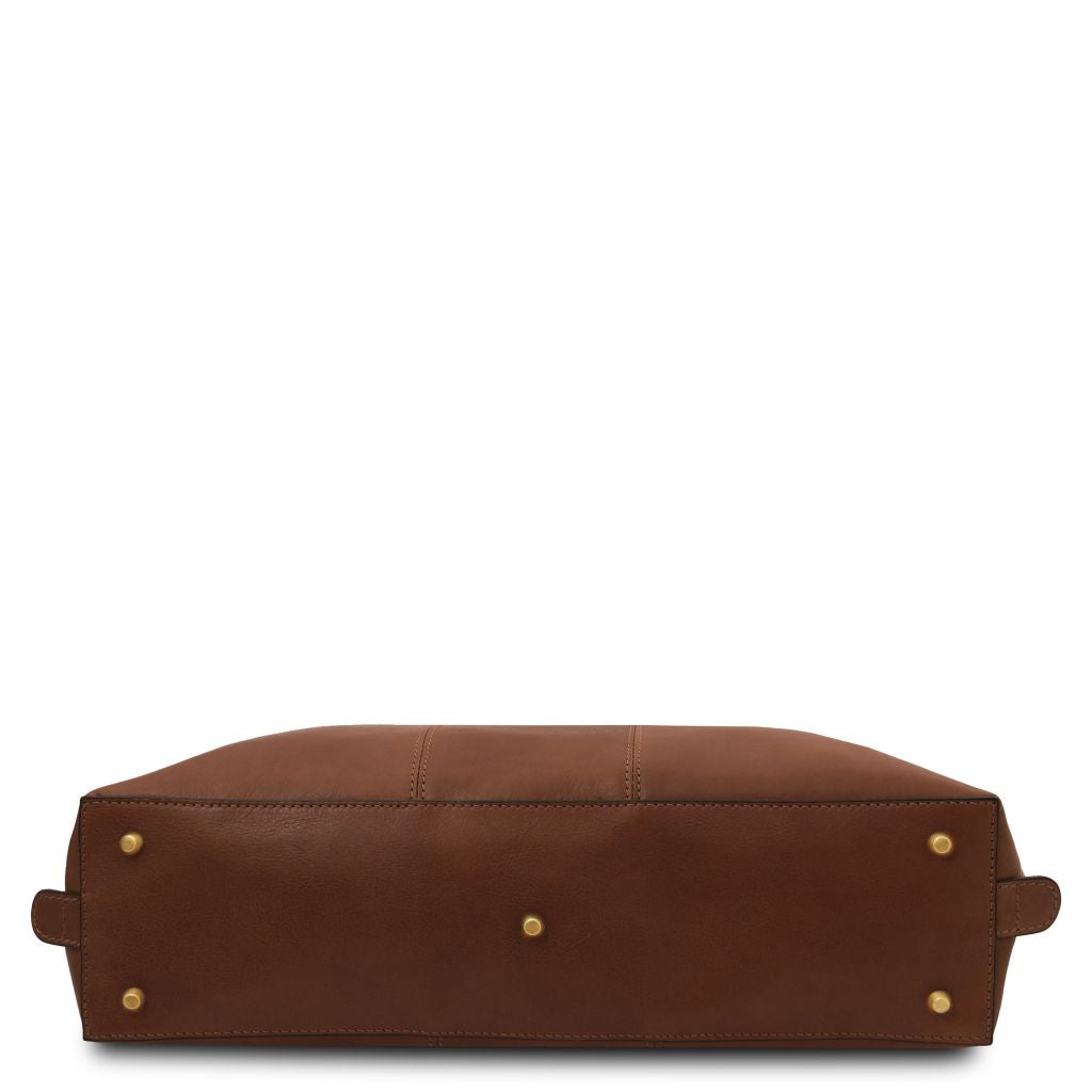 Tuscany Leather Ravenna Datorväska #Färg_Brun