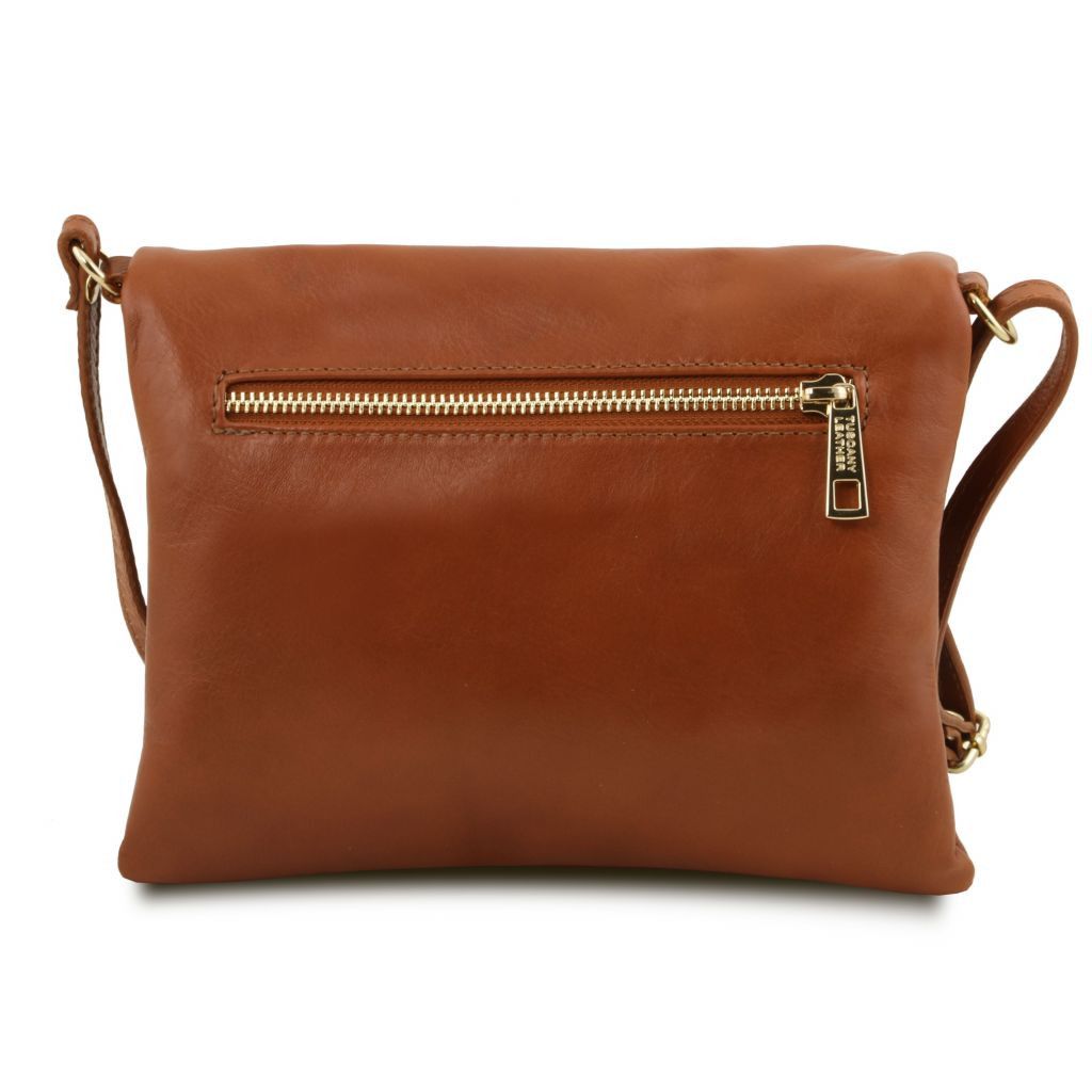 Tuscany Leather TL Young Axelremsväska #Färg_Cognac
