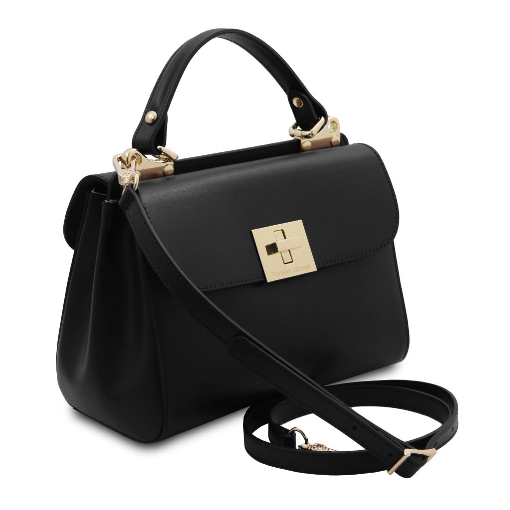 Tuscany Leather Armonia Handväska #Färg_Svart