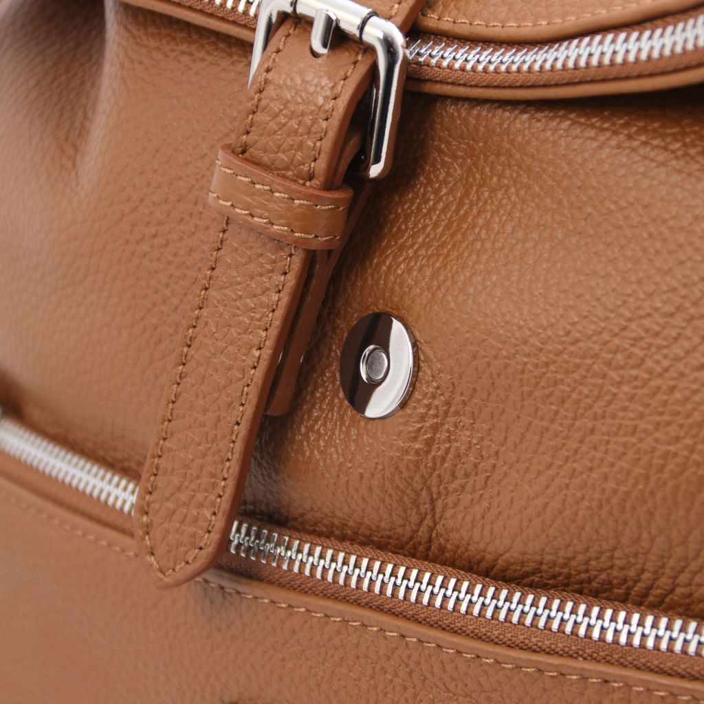 Tuscany Leather Denver Ryggsäck #Färg_Cognac