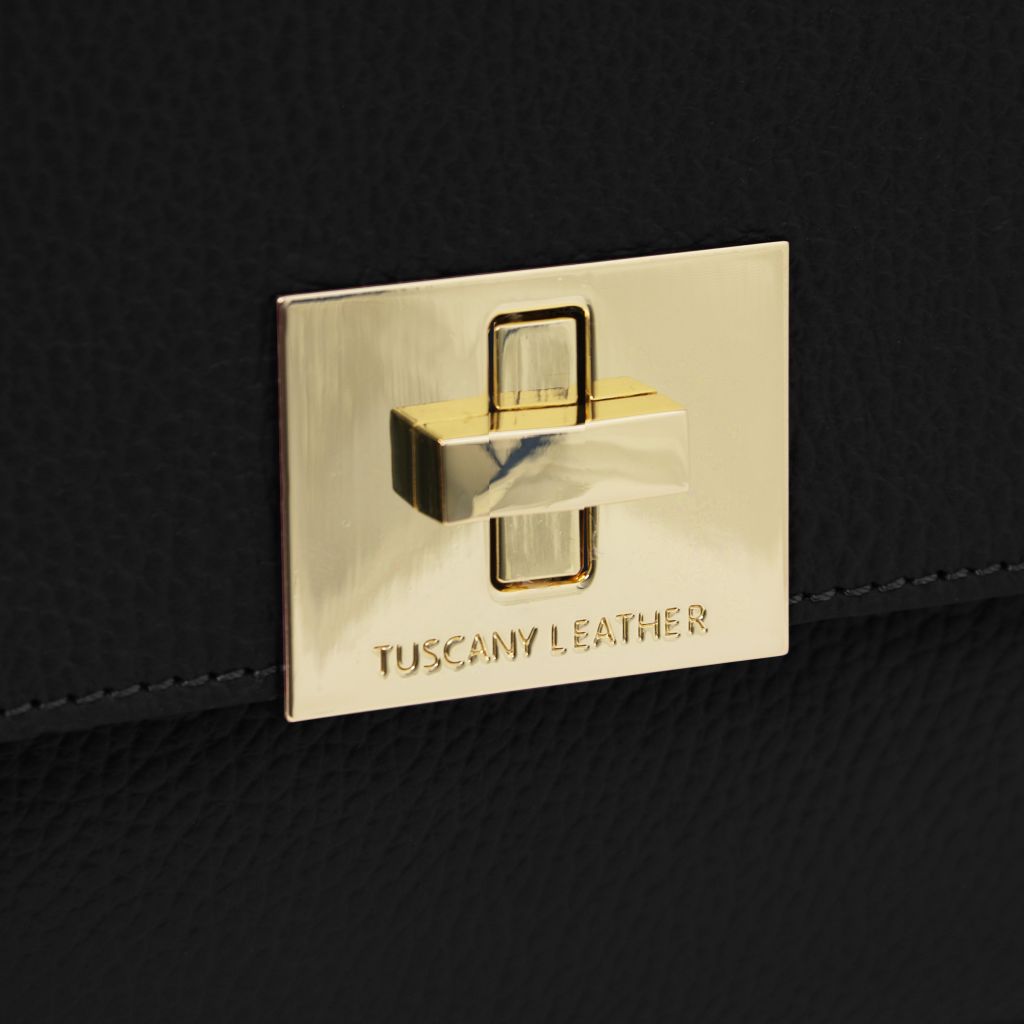 Tuscany Leather Silene Handväska #Färg_Svart