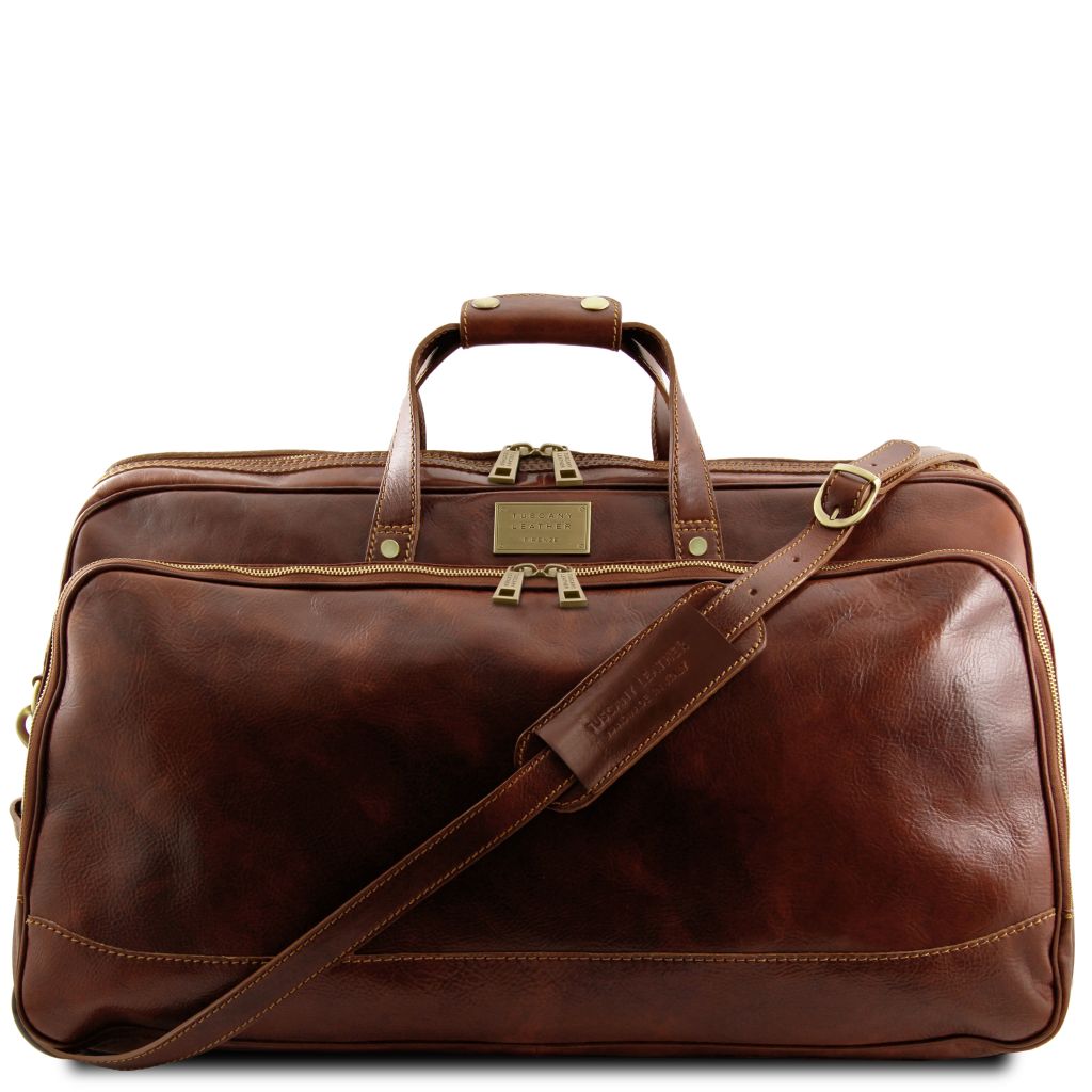 Tuscany Leather Bora Bora Duffelväska #Färg_Brun