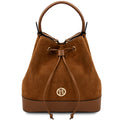 Tuscany Leather Minerva Handväska #Färg_Cognac