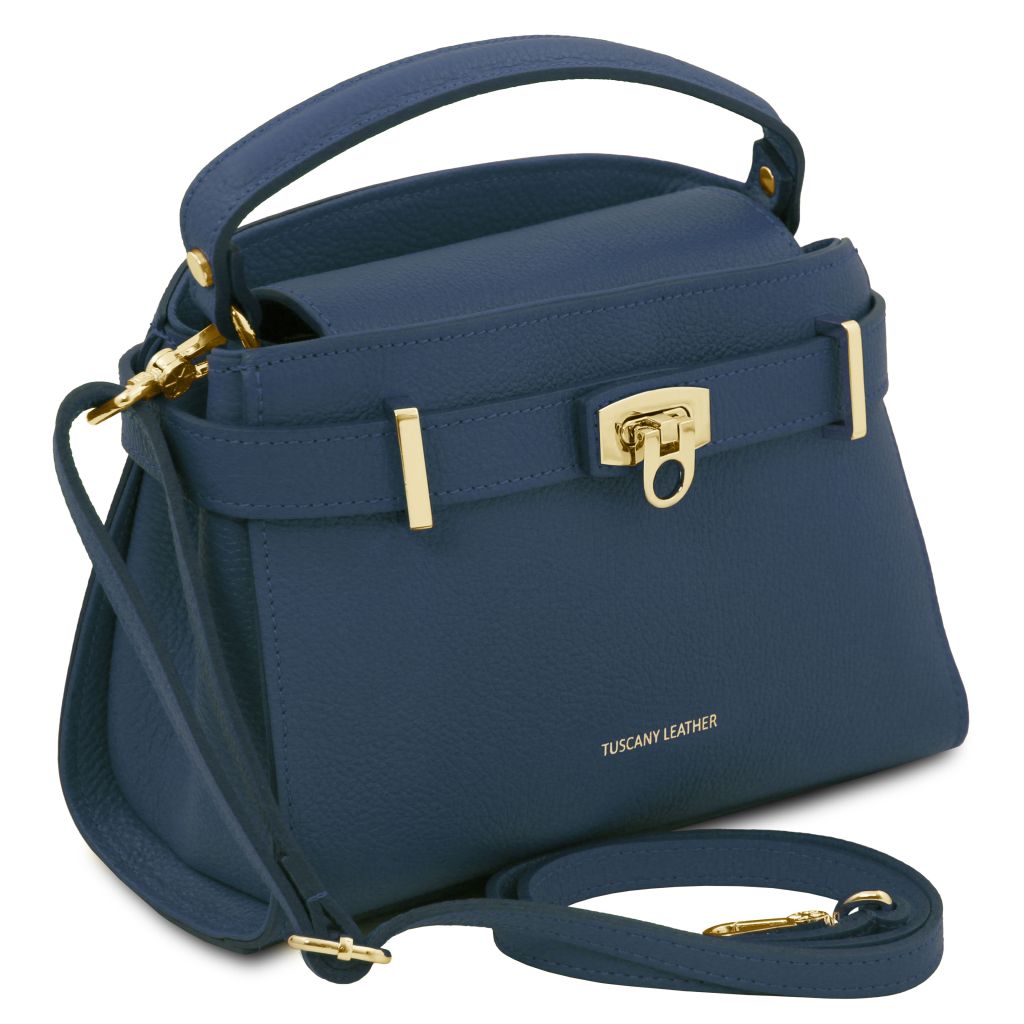 Tuscany Leather Maisy Handväska #Färg_Mörkblå