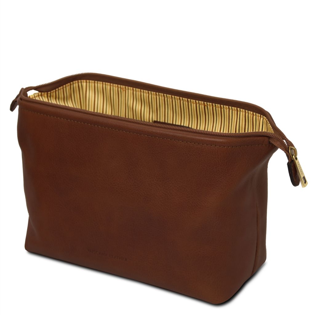 Tuscany Leather Smarty L Necessär #Färg_Brun