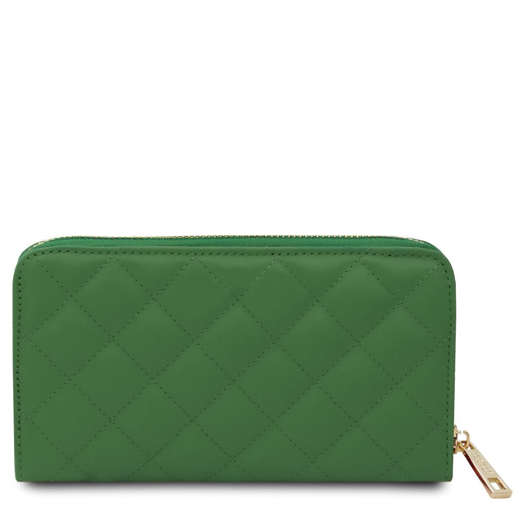 Tuscany Leather Penelope Plånbok #Färg_Grön