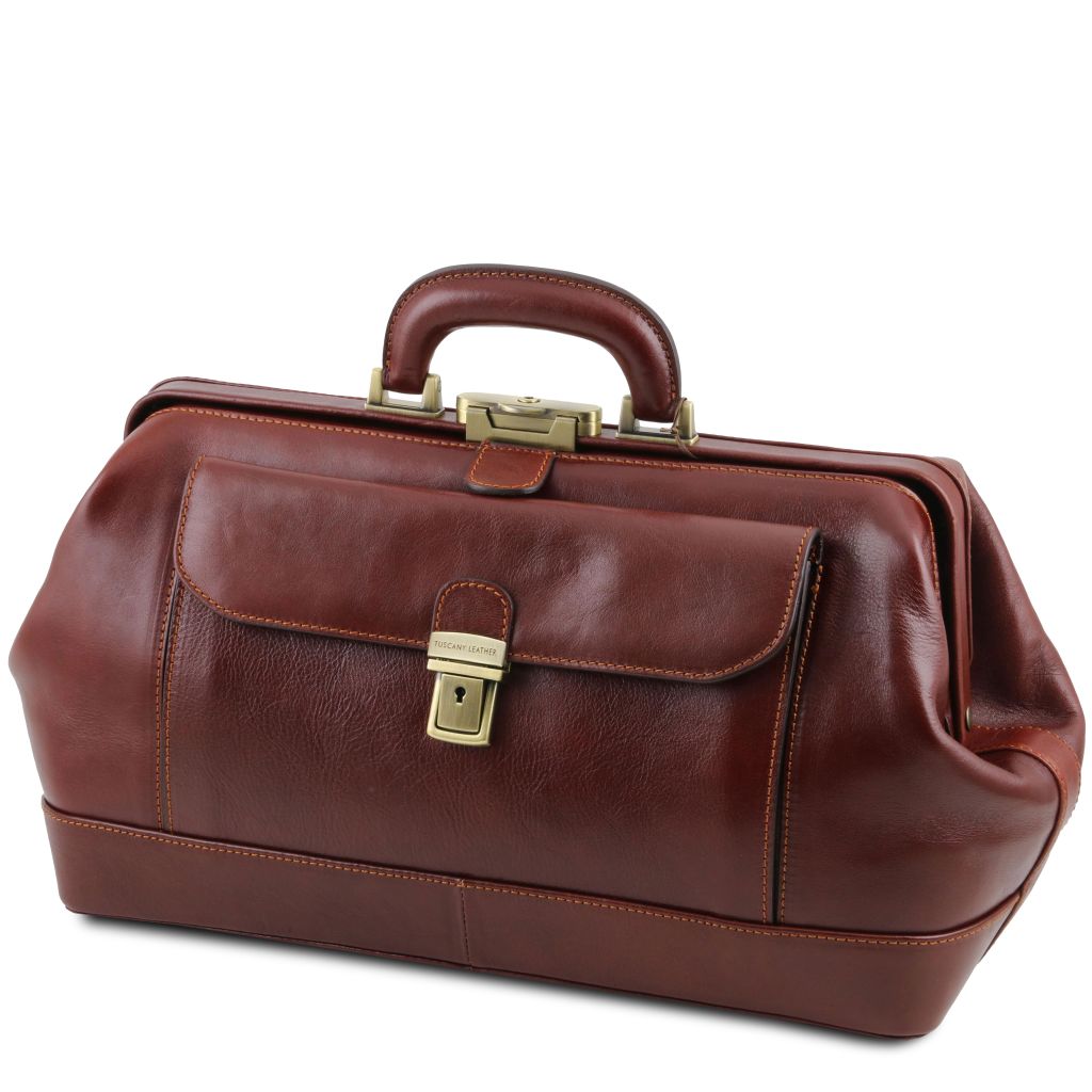 Tuscany Leather Bernini Doktorsväska #Färg_Brun