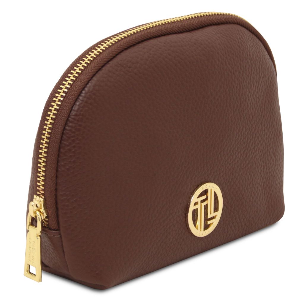 Tuscany Leather Vera Necessär #Färg_Kaffe