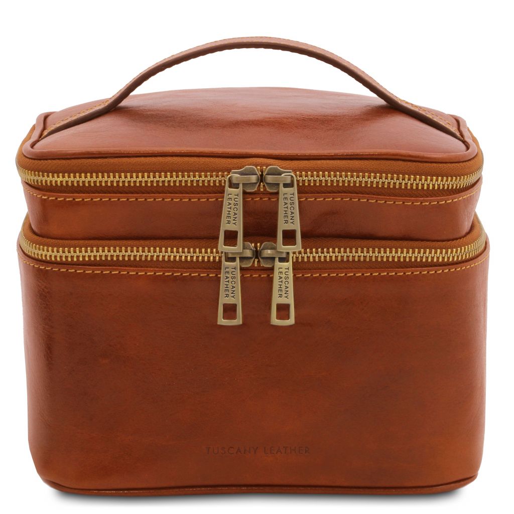 Tuscany Leather Eliot Necessär #Färg_Honung