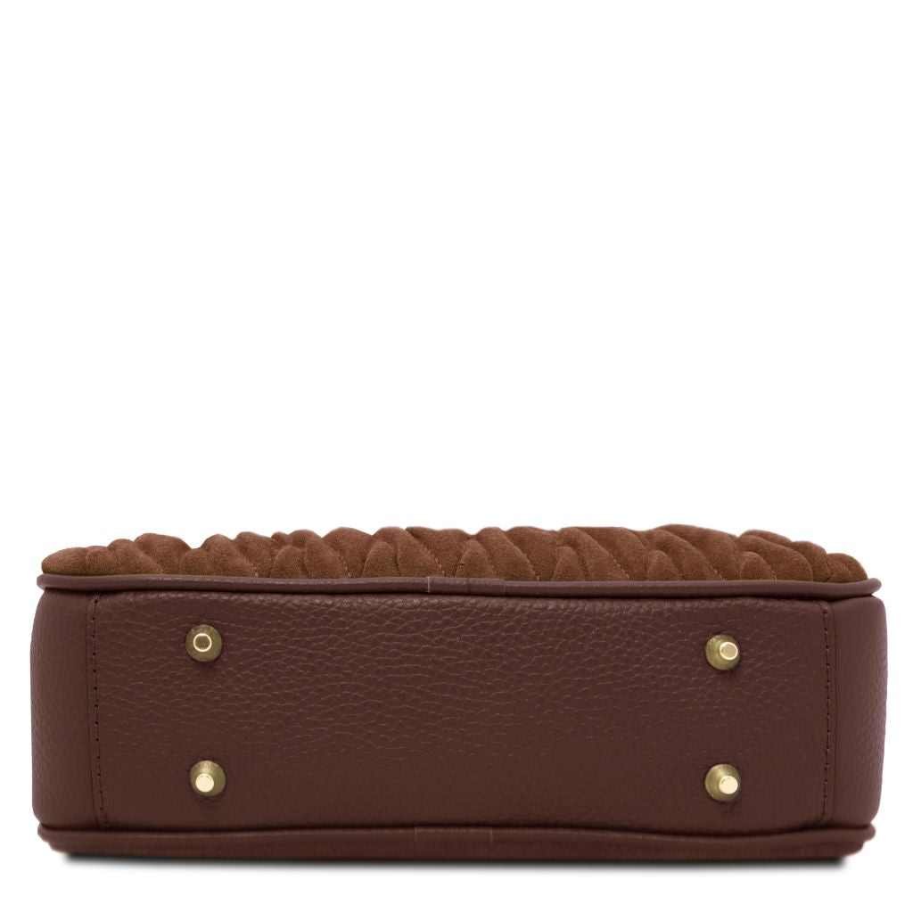 Tuscany Leather Chantilly Handväska #Färg_Kaffe