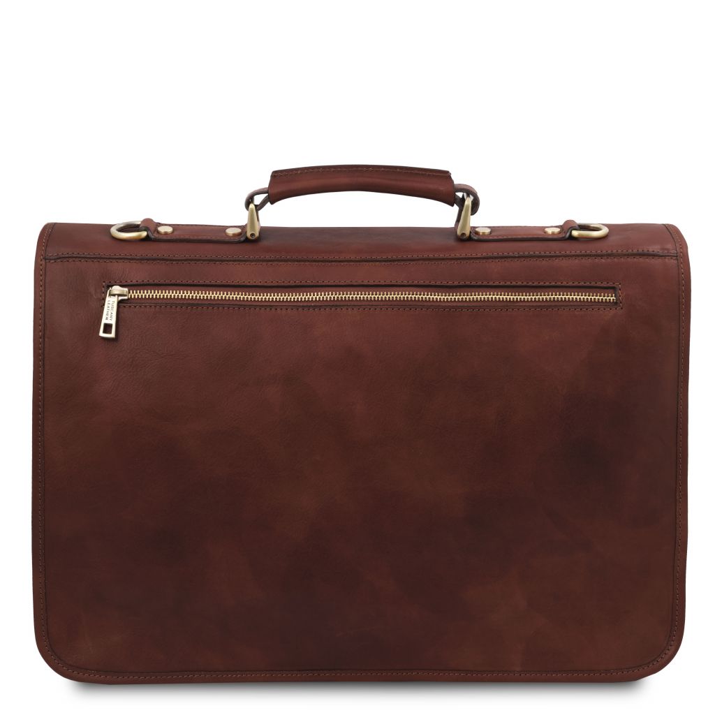 Tuscany Leather Ancona Datorväska #Färg_Brun