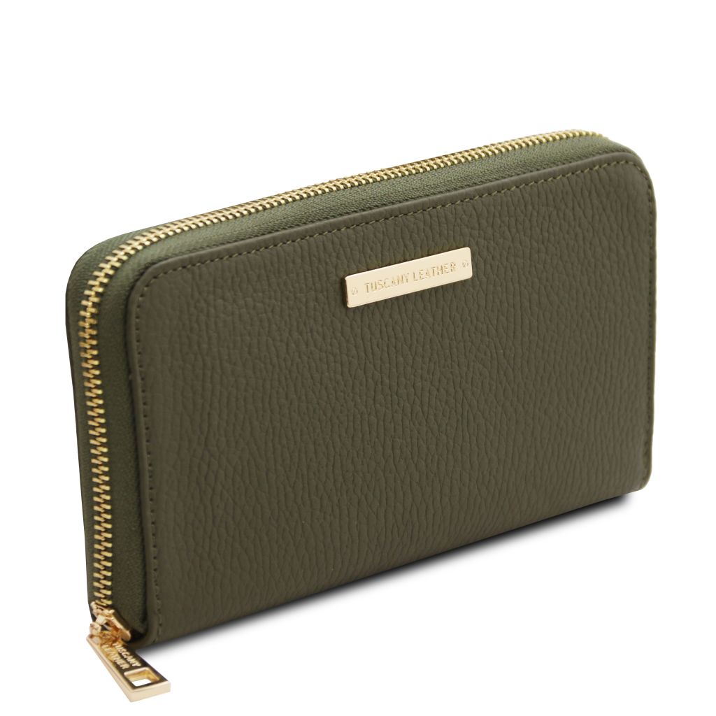 Tuscany Leather Eris Plånbok #Färg_Skogsgrön