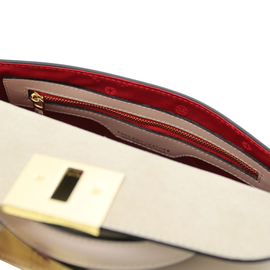Tuscany Leather Armonia Handväska #Färg_Beige
