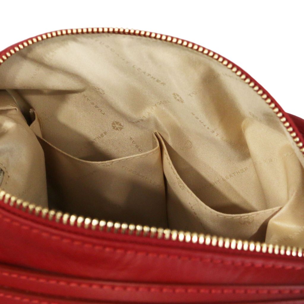 Tuscany Leather TL Bag Ryggsäck #Färg_Röd