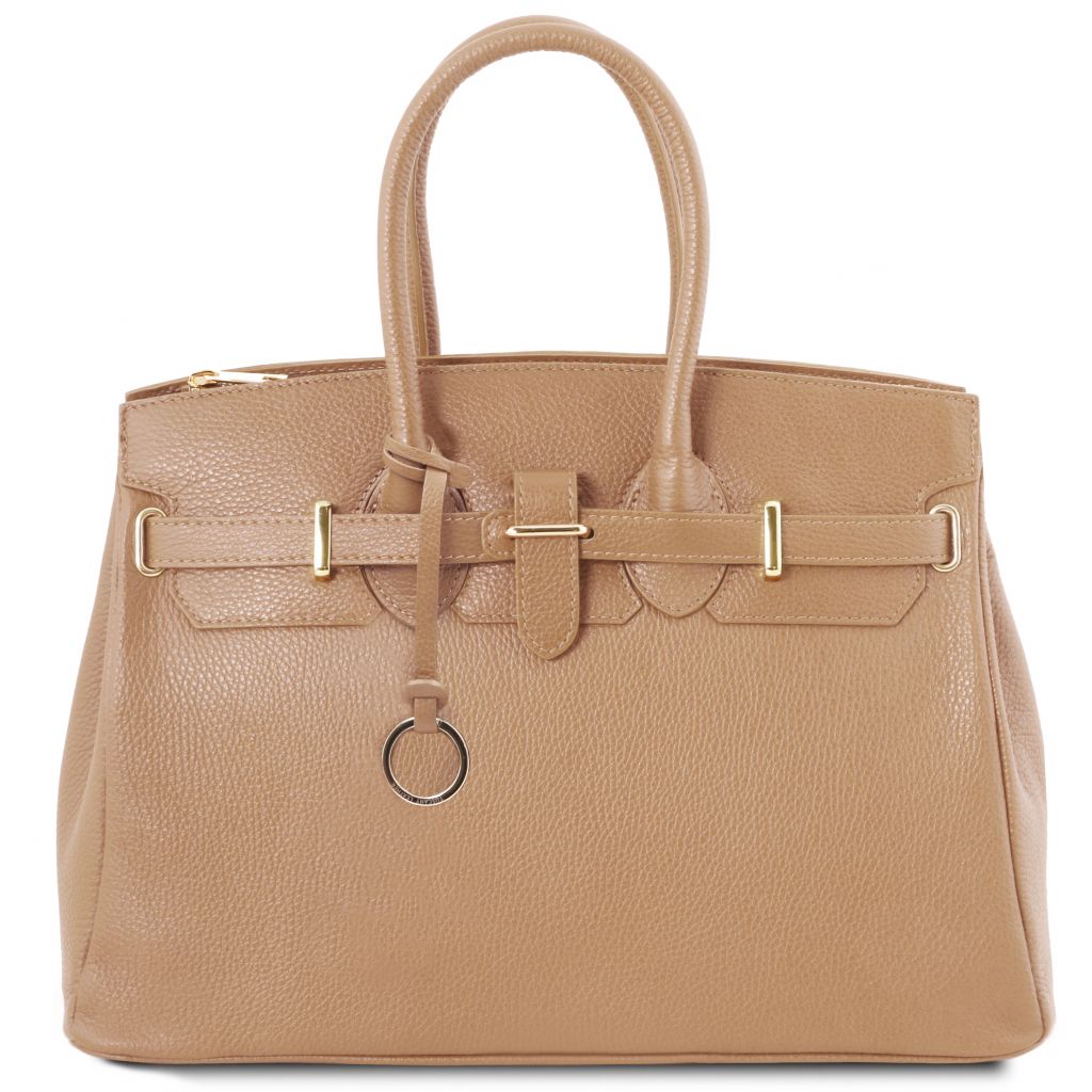 Tuscany Leather TL Bag Handväska #Färg_Champagne