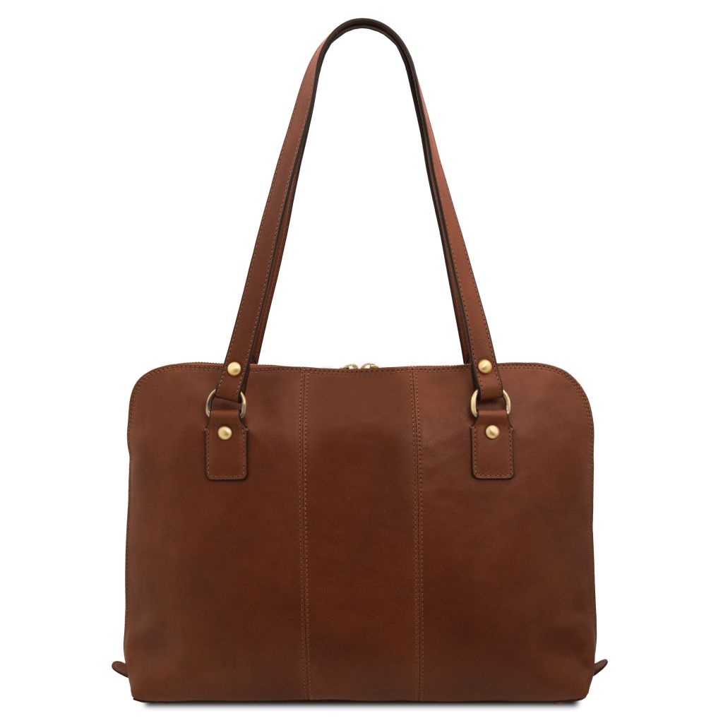 Tuscany Leather Ravenna Datorväska #Färg_Brun