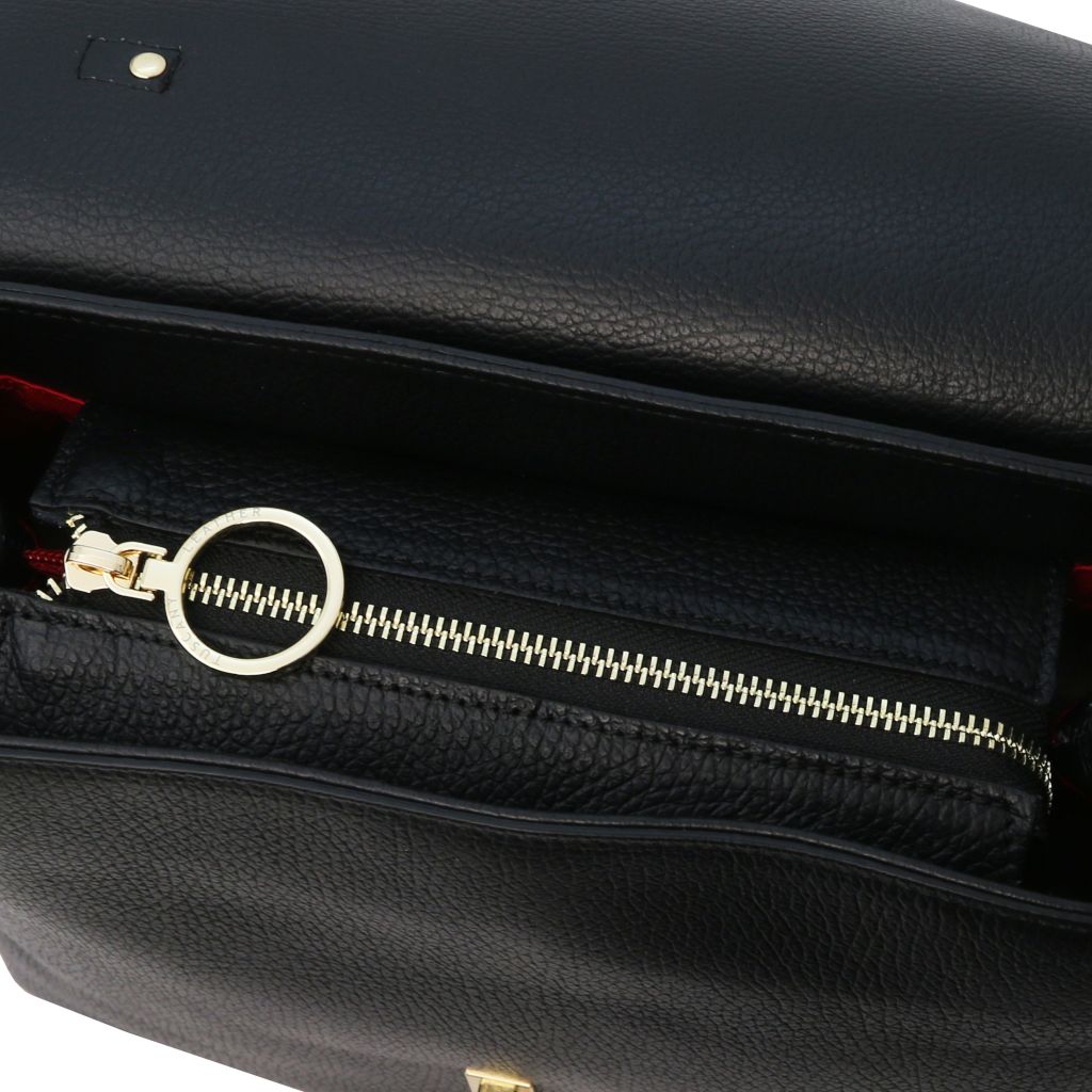 Tuscany Leather Silene Handväska #Färg_Svart
