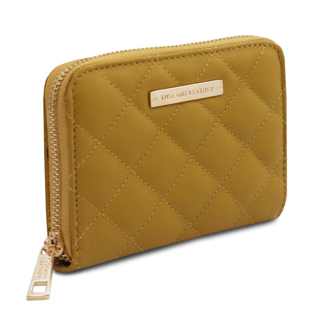 Tuscany Leather Teti Plånbok #Färg_Senap