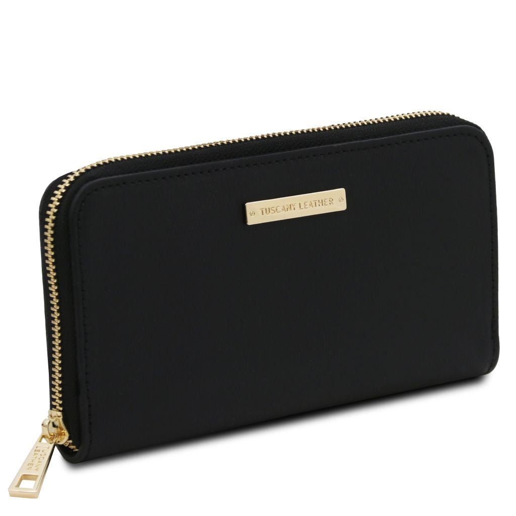 Tuscany Leather Ilizia Plånbok #Färg_Svart