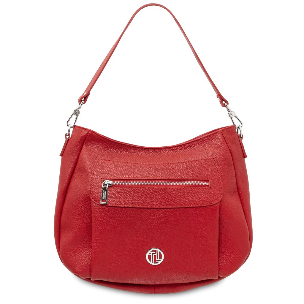 Tuscany Leather Brenda Handväska #Färg_Läppstift Rött